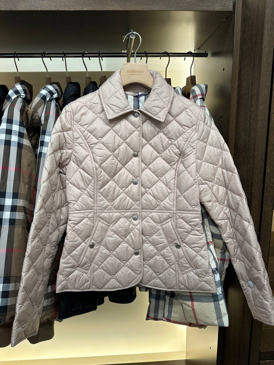 Diamond Quilted Jacket