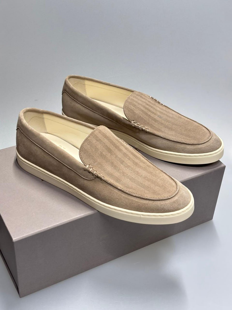 Suede Slip-On Sneakers