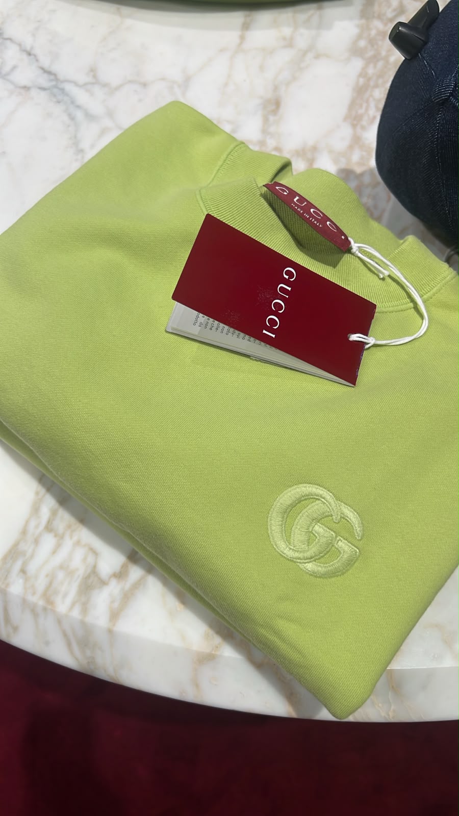 Double G cotton sweatshirt