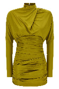 Draped mini dress