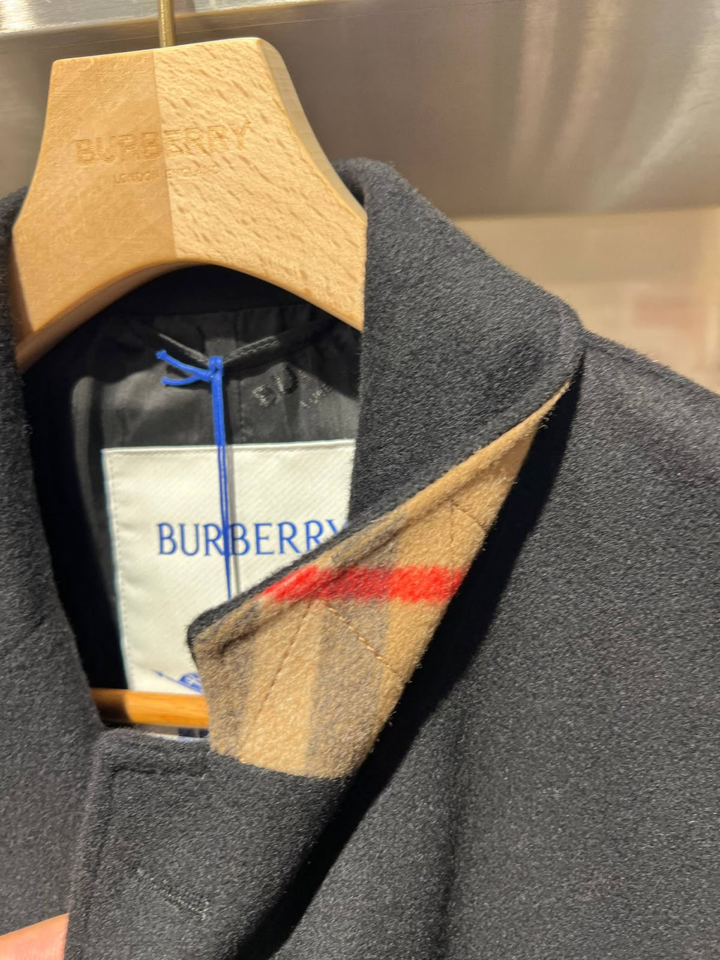 Wool Cashmere Tailored Coat