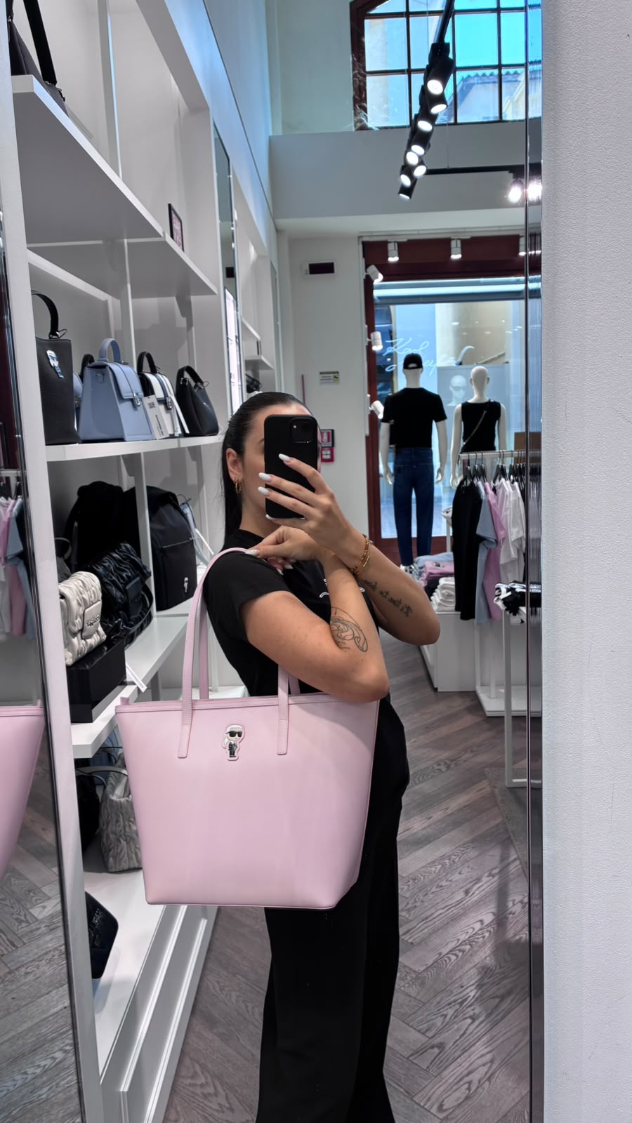 K/Ikonik Saffiano Tote Bag