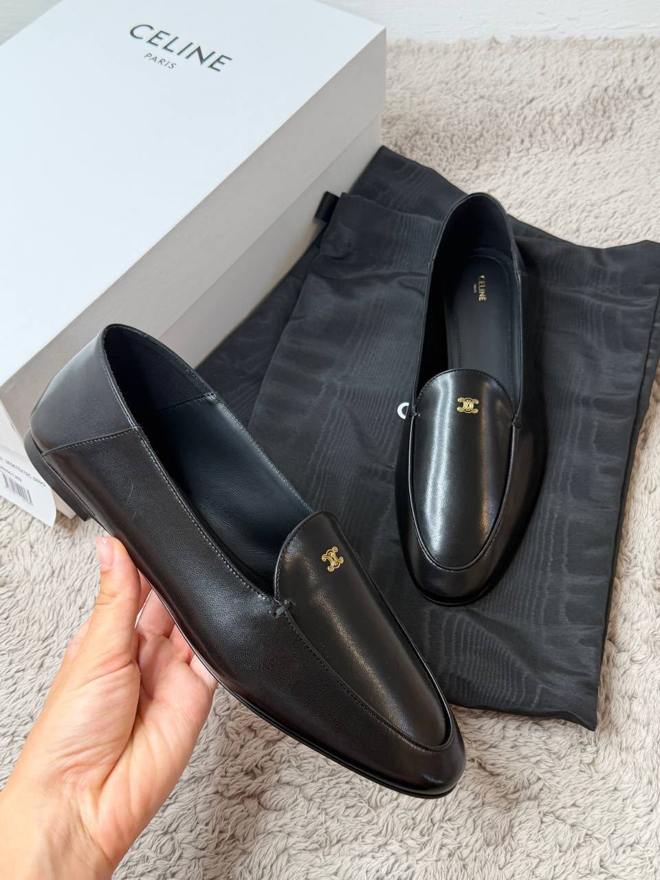 Luco Triomphe Loafer in Polished Calfskin