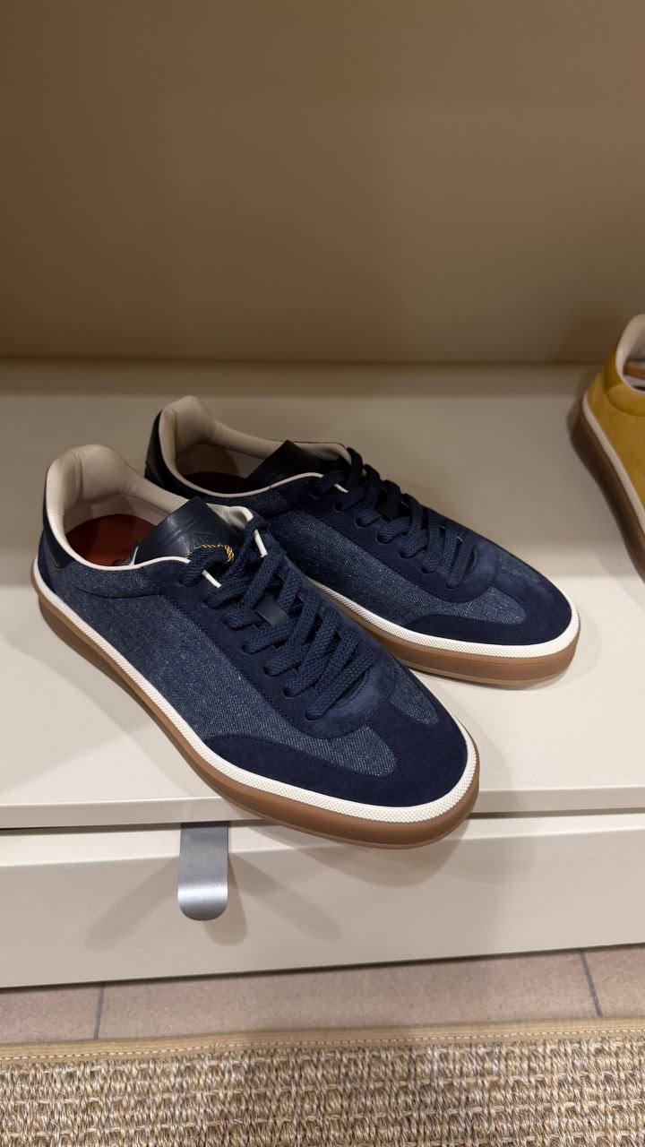 Suede Low-Top Sneakers