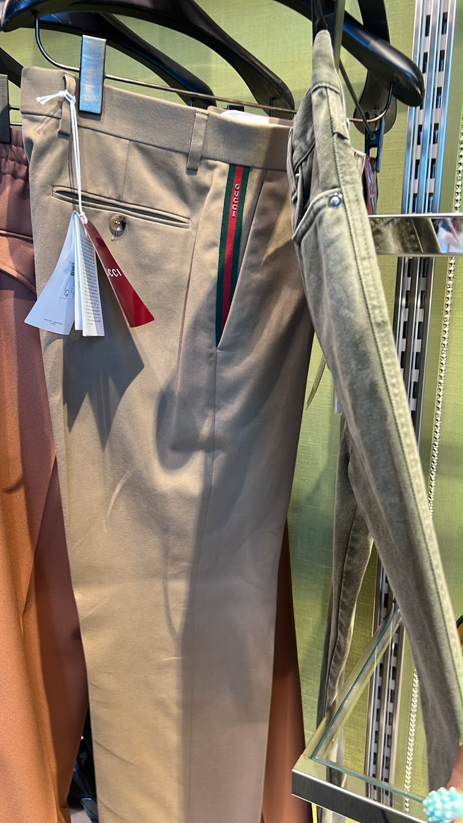 Cotton drill pant with Web