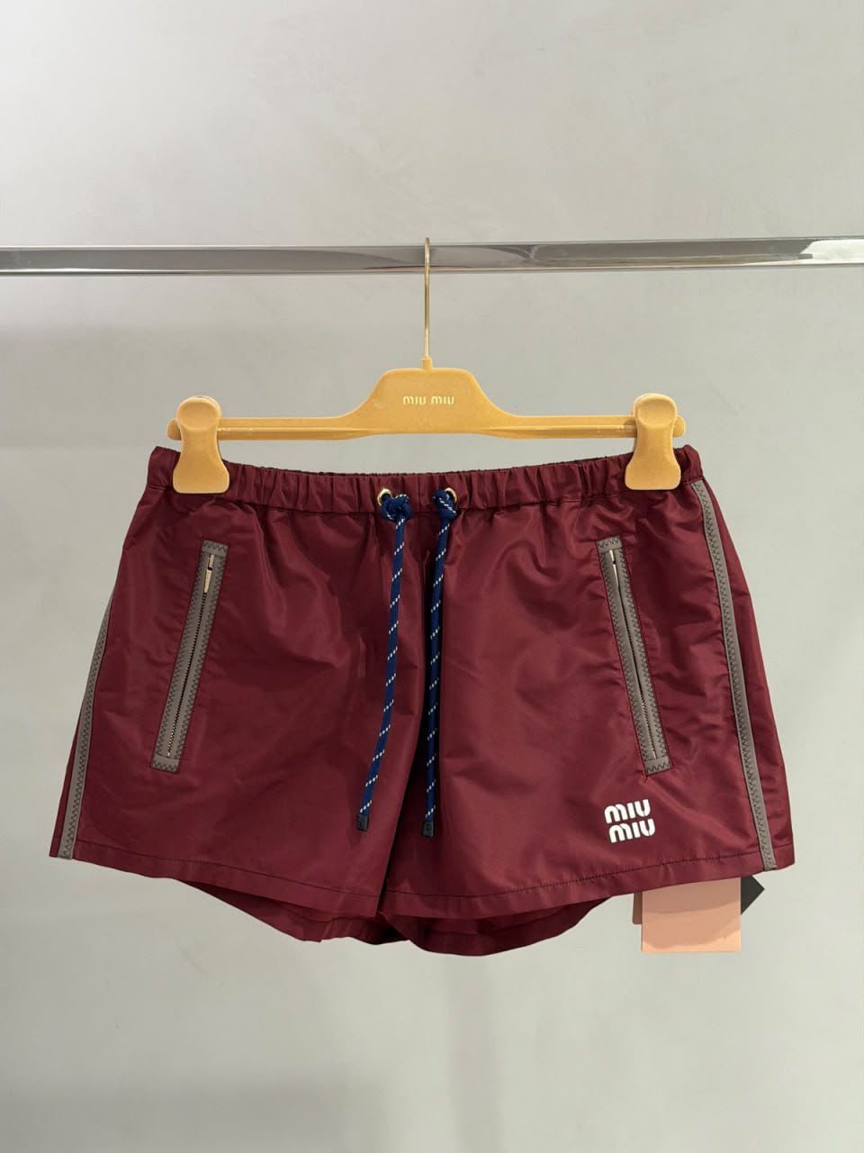 Technical fabric shorts