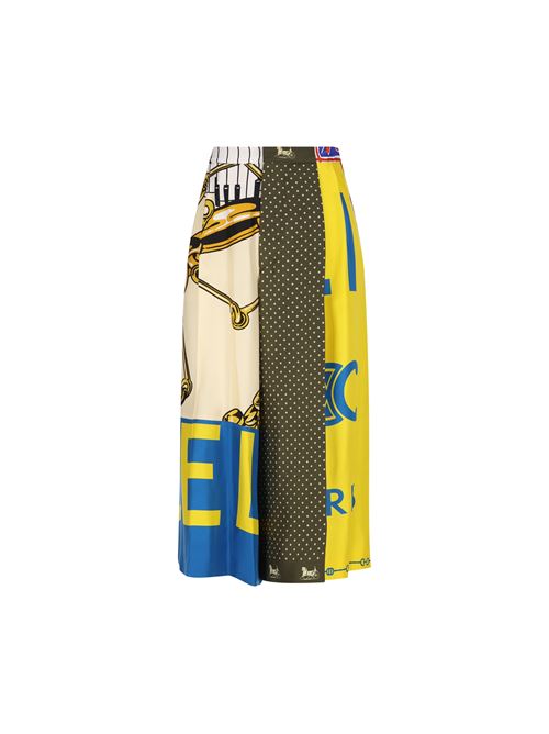 Printed Midi Skirt