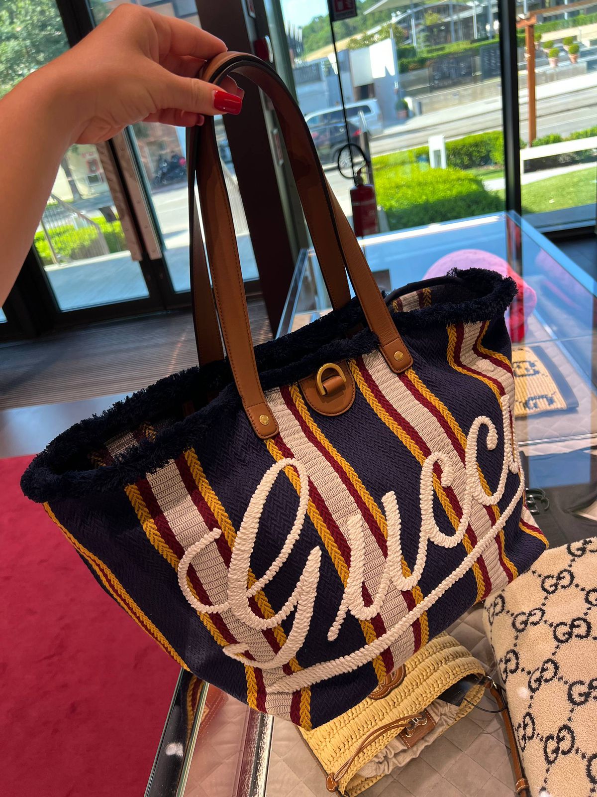 Script Logo Tote Bag