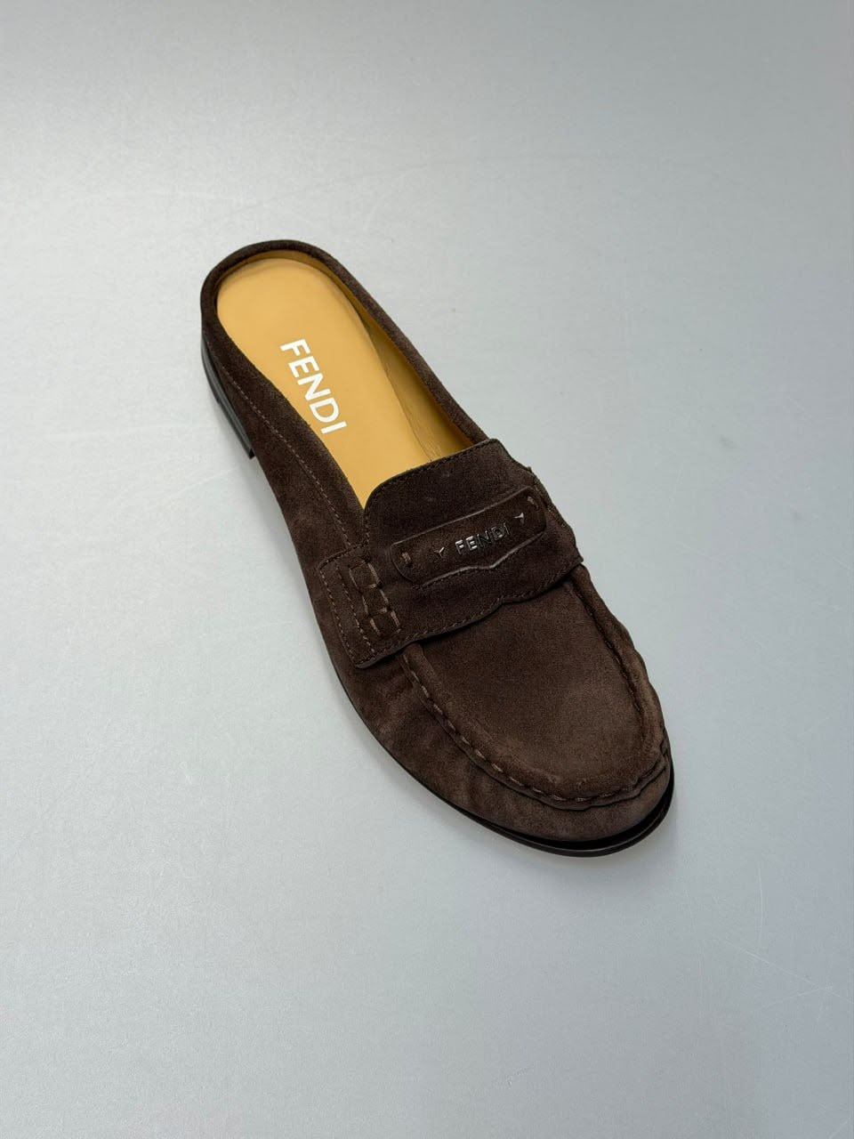 Suede Mules