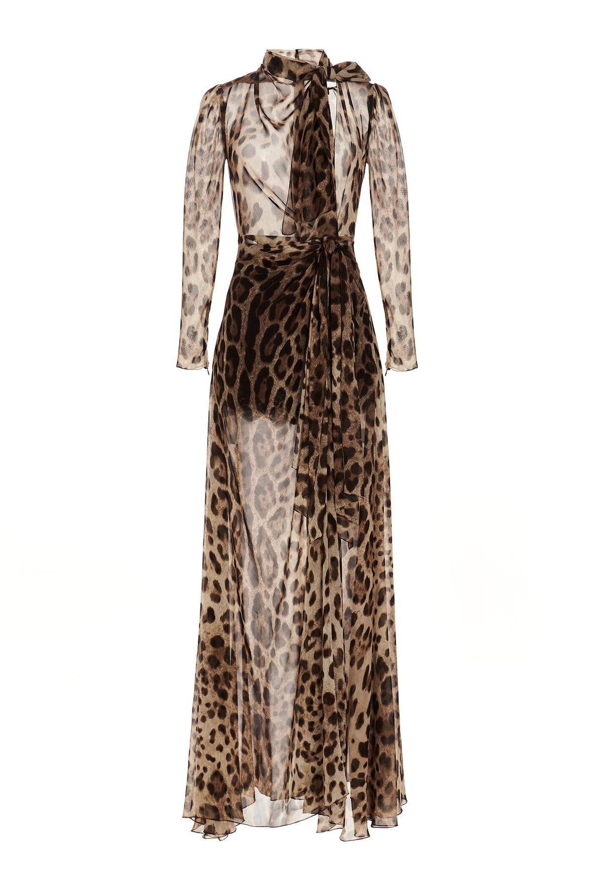 Silk blend dress