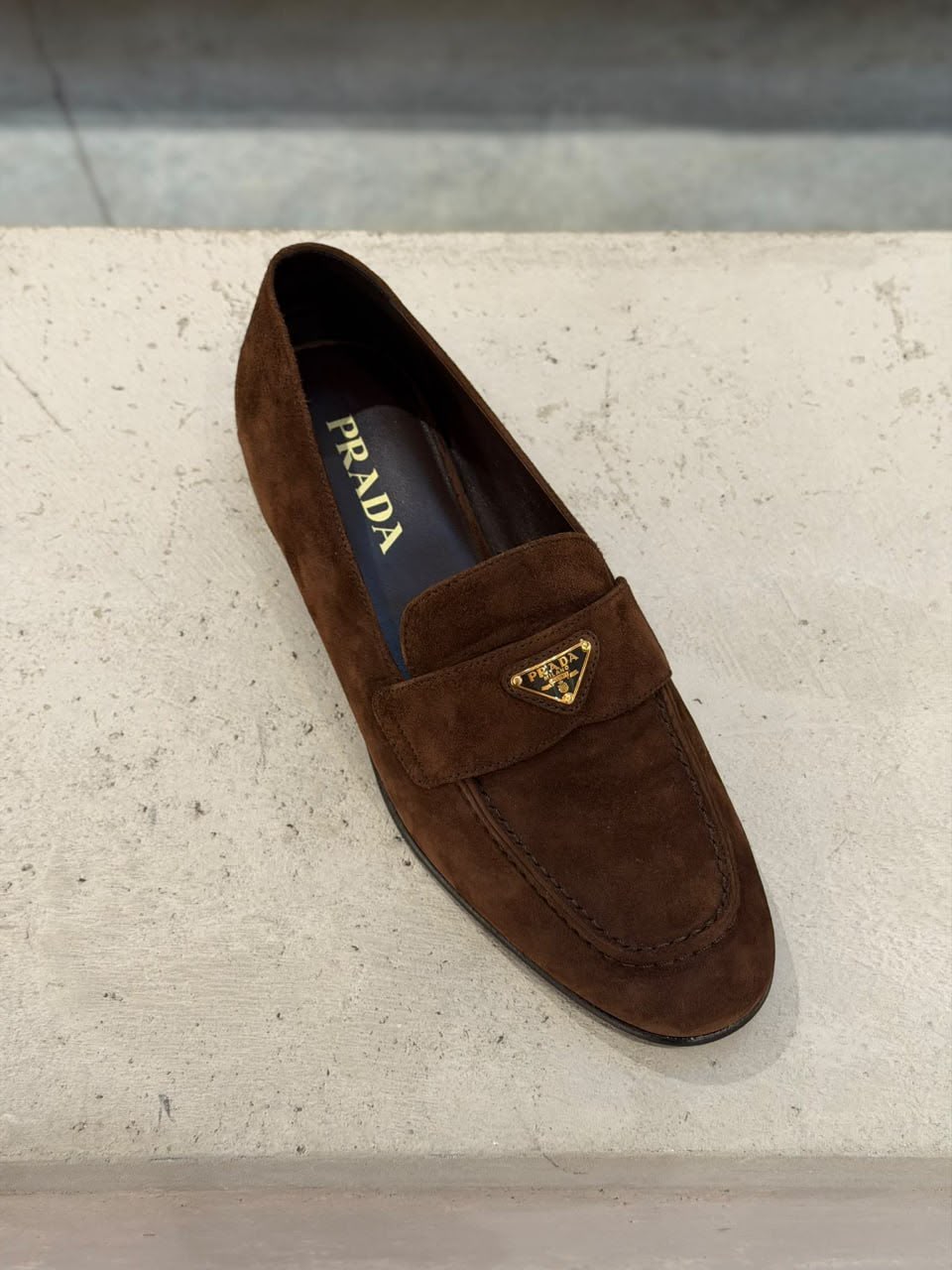 Suede Loafers