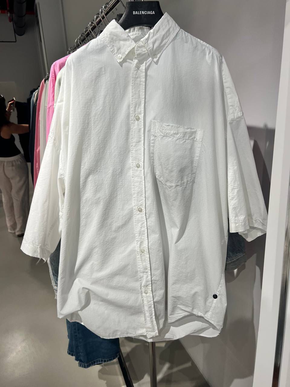 Oversized Button-Down Shirt