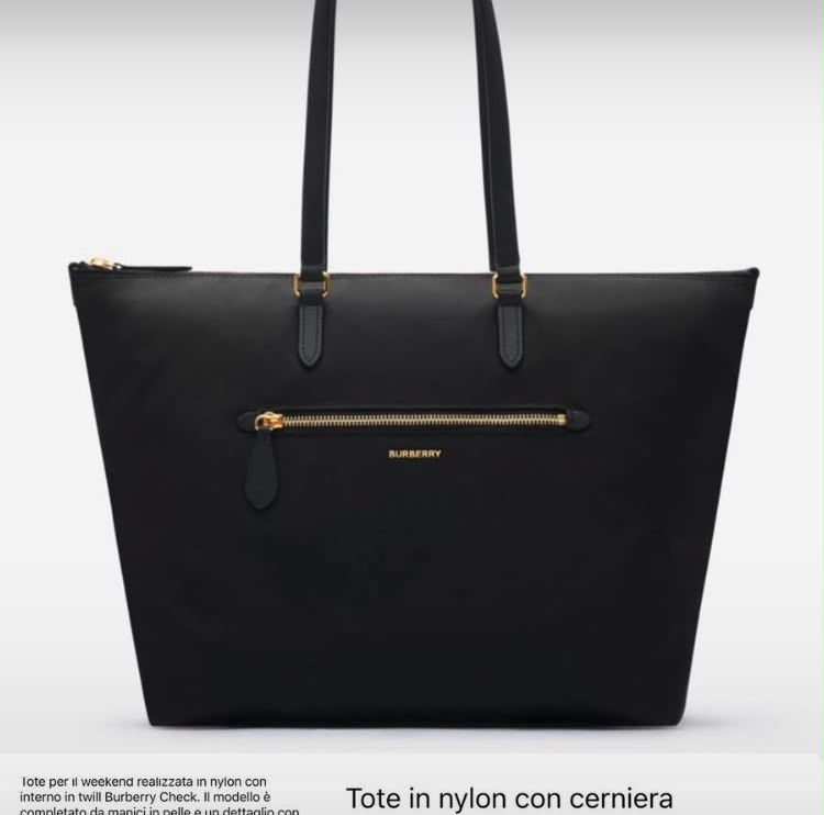 Medium Nylon Tote Bag