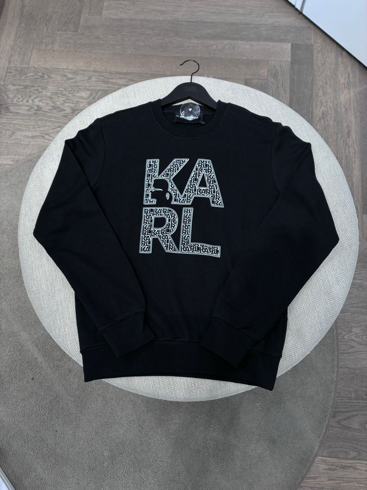 Karl Lagerfeld Monogram Logo Sweatshirt