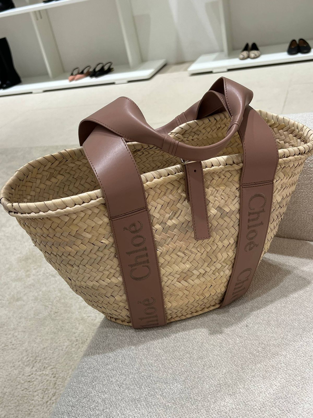 Chloé Woody Small Basket Bag