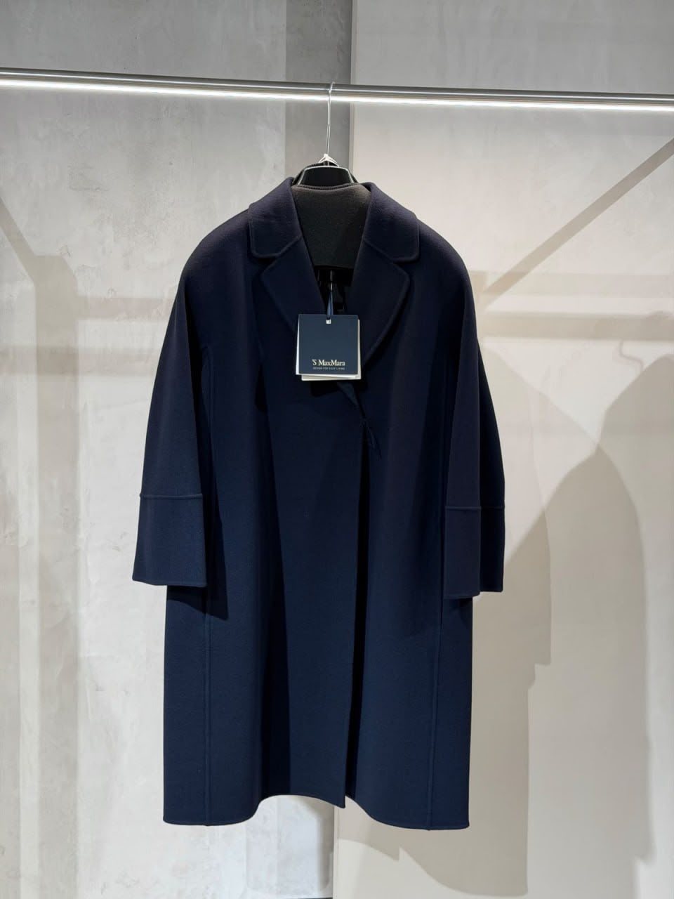 Wool and cashmere coat