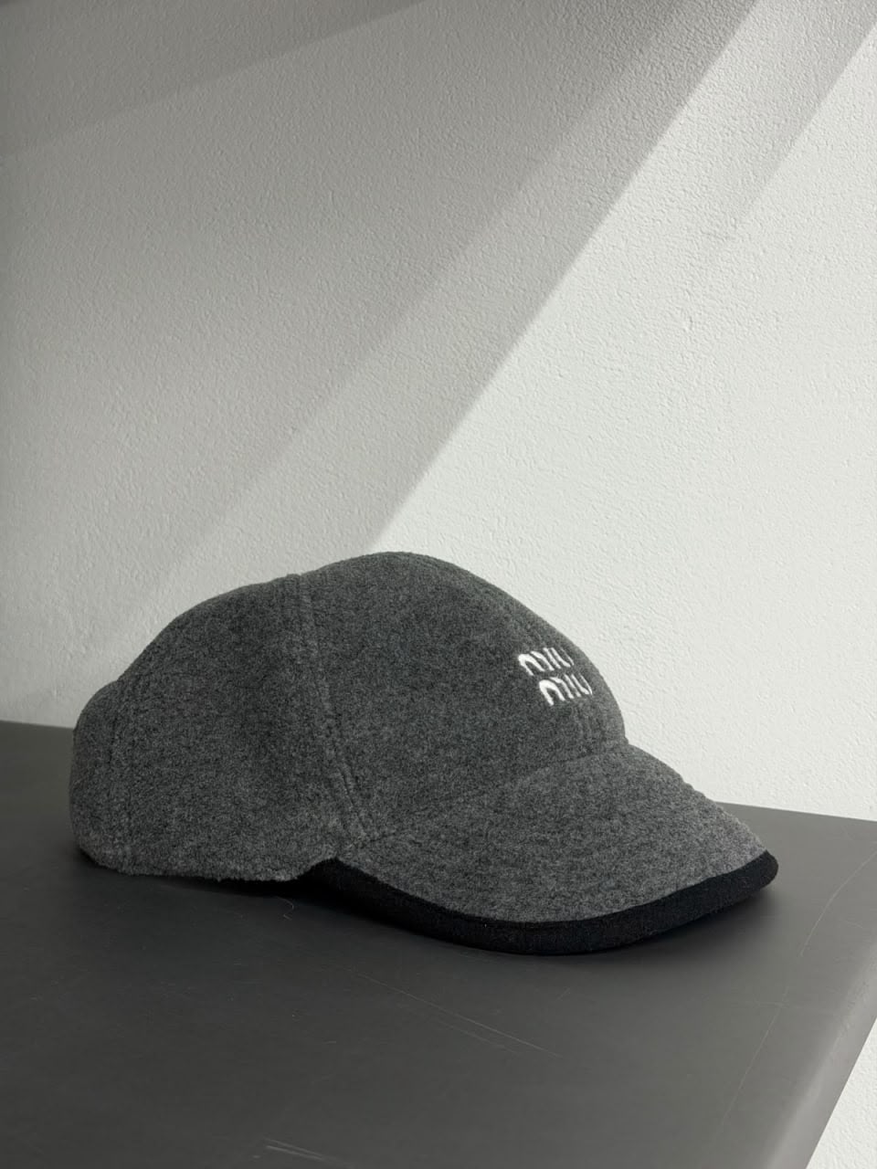 Wool baseball cap