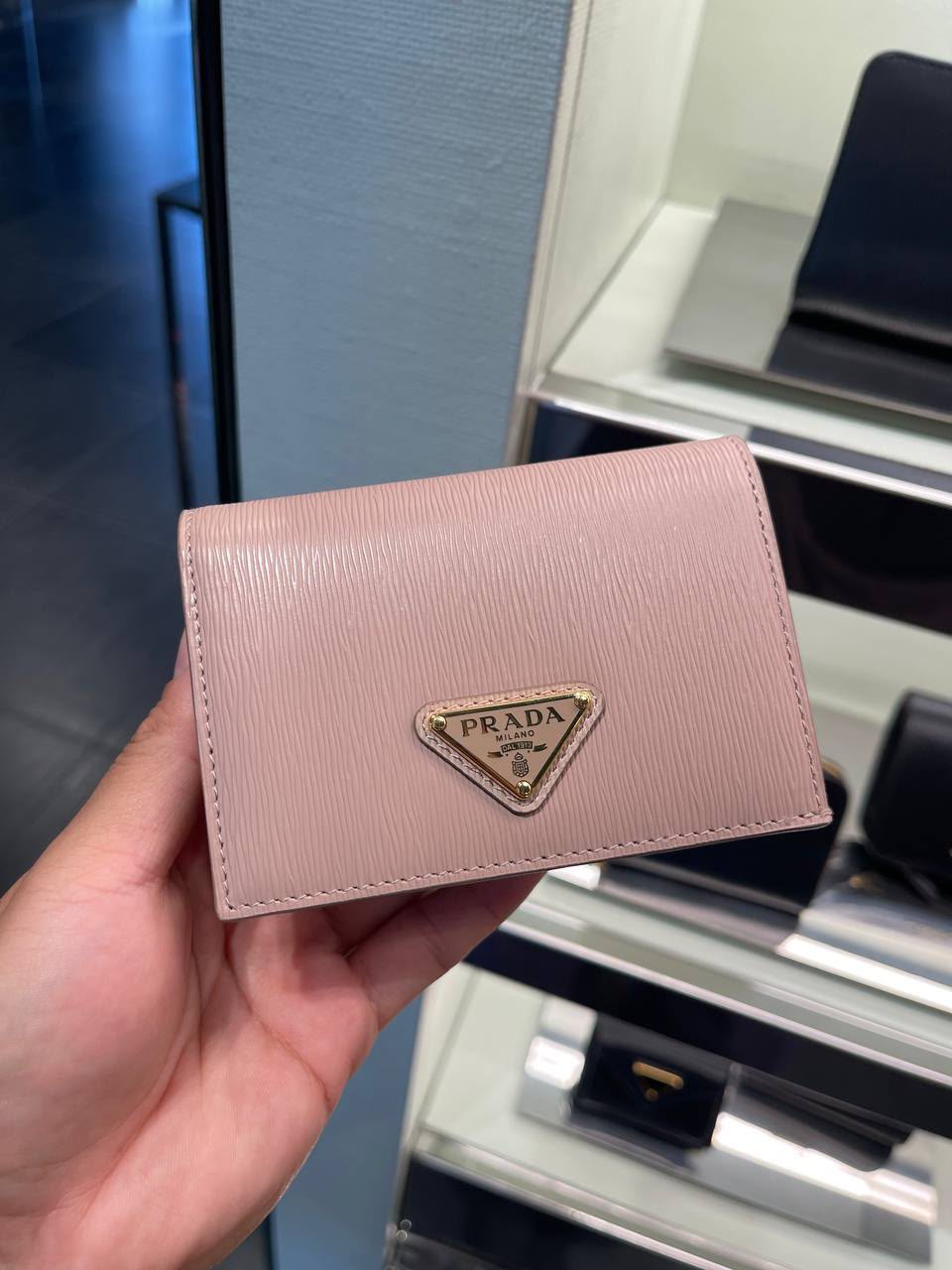 Saffiano Leather Small Wallet