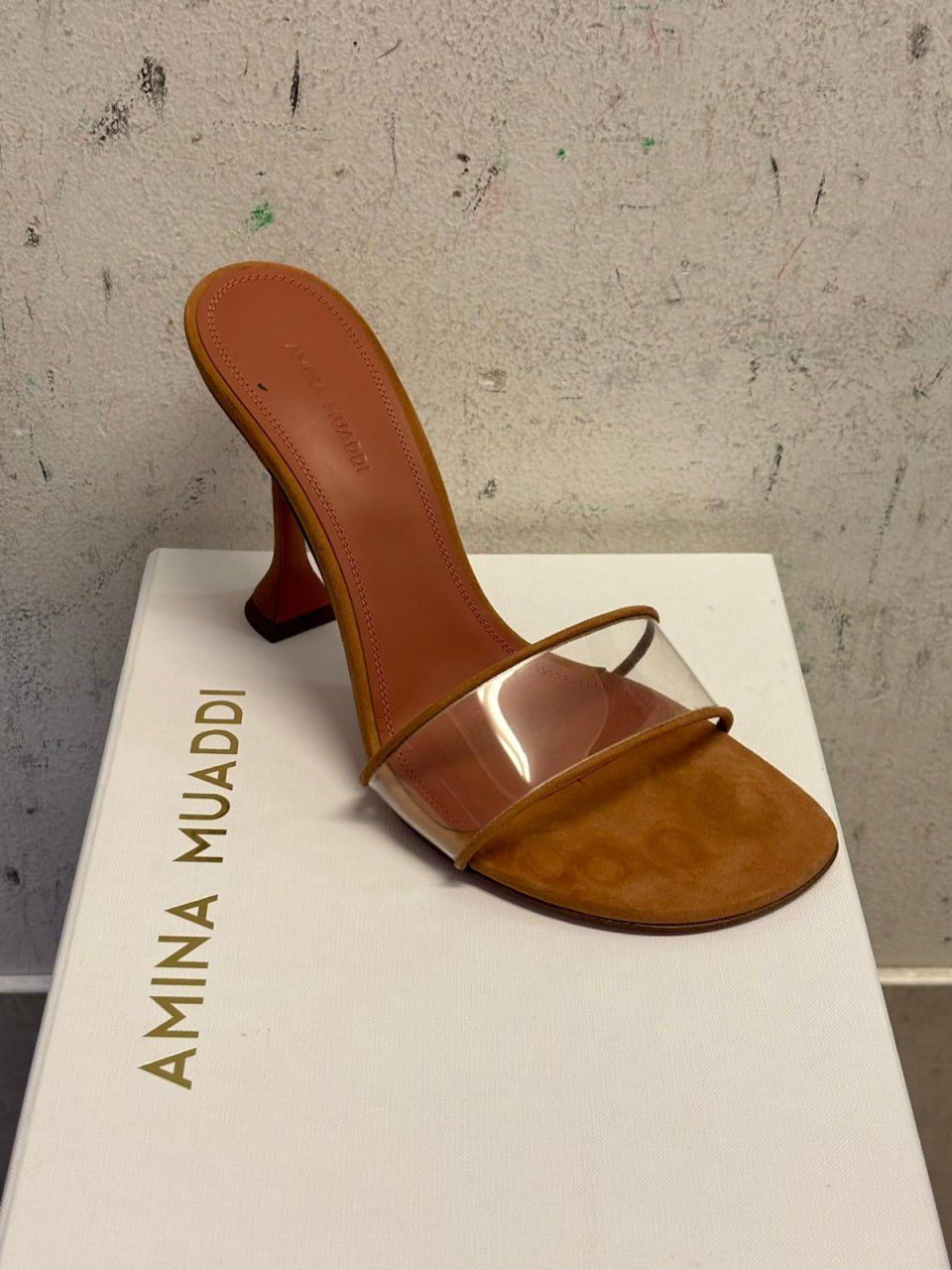 Gilda Suede and PVC Mules