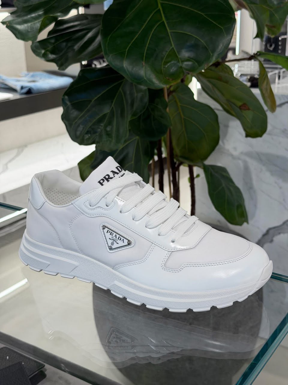 Downtown Leather Sneakers