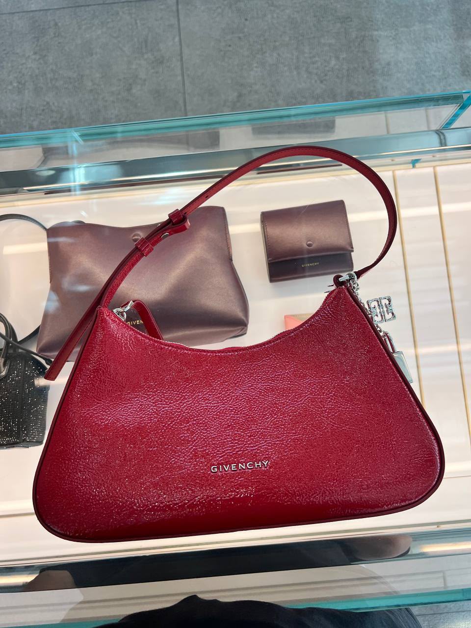 Moon Cut Out Small Shoulder Bag