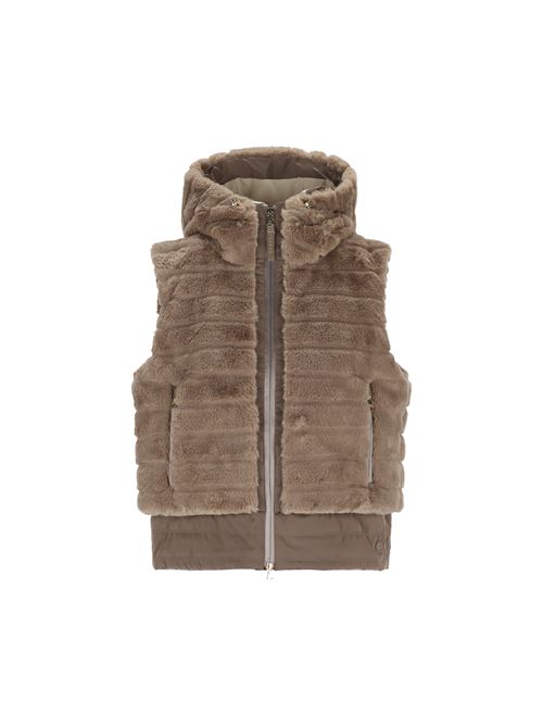 Gilet Manda in pelliccia sintetica