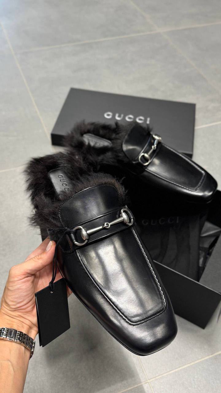 Princetown leather slipper