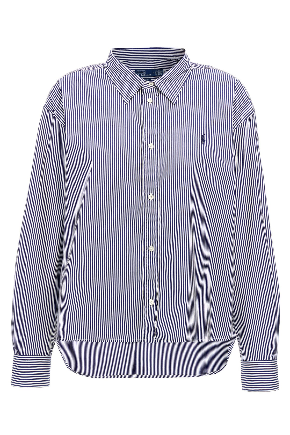 Striped and logo shirt