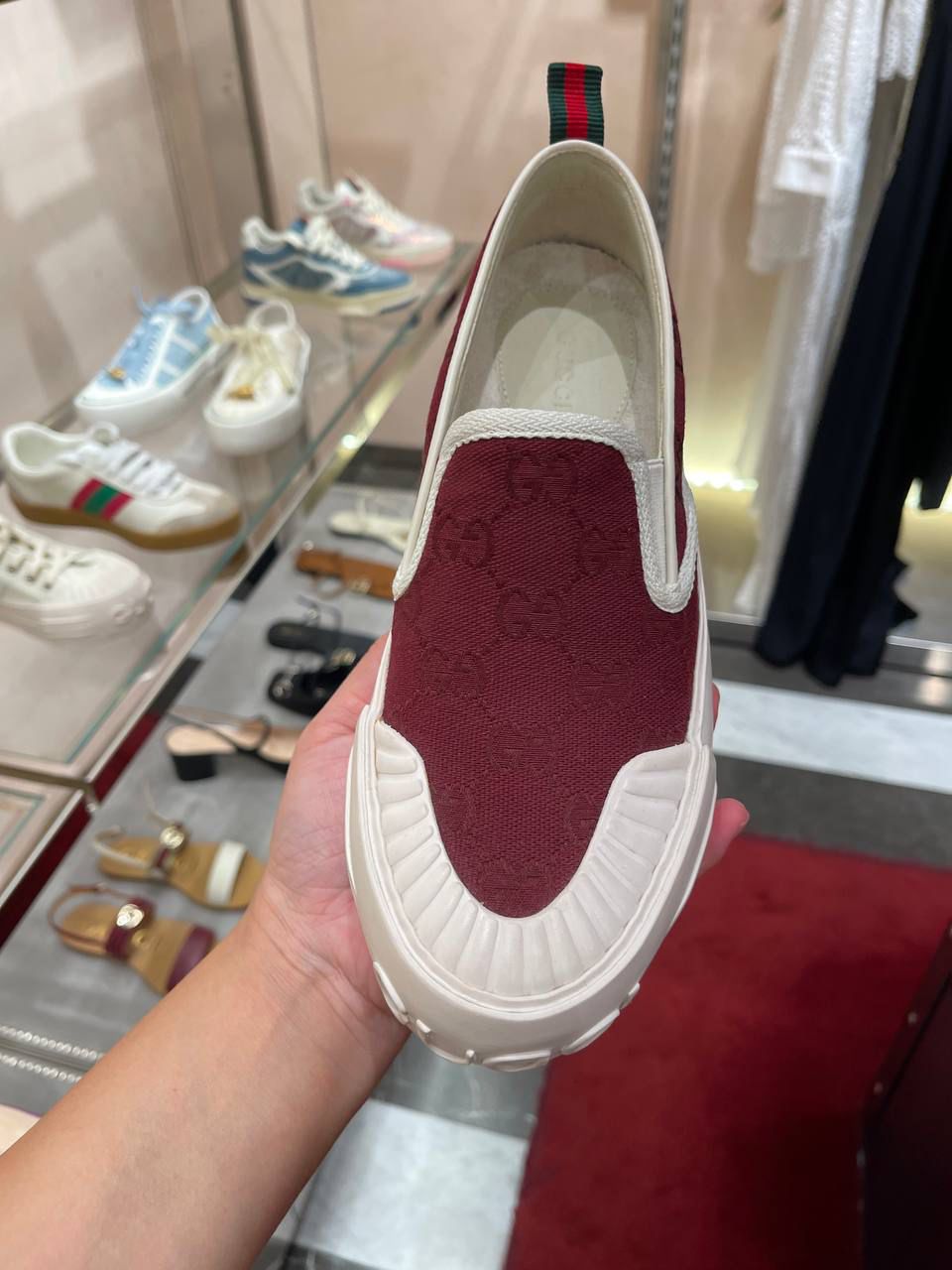 GG Canvas Slip-On Sneaker