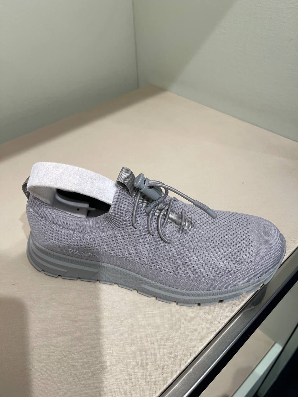 Knit Fabric Sneakers