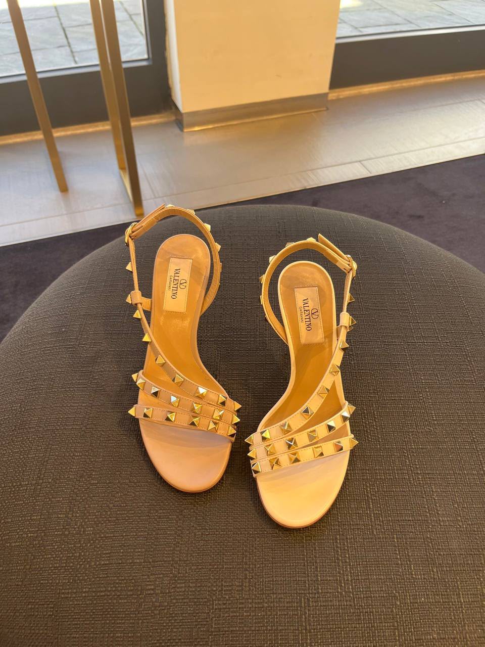 Rockstud Caged Sandal