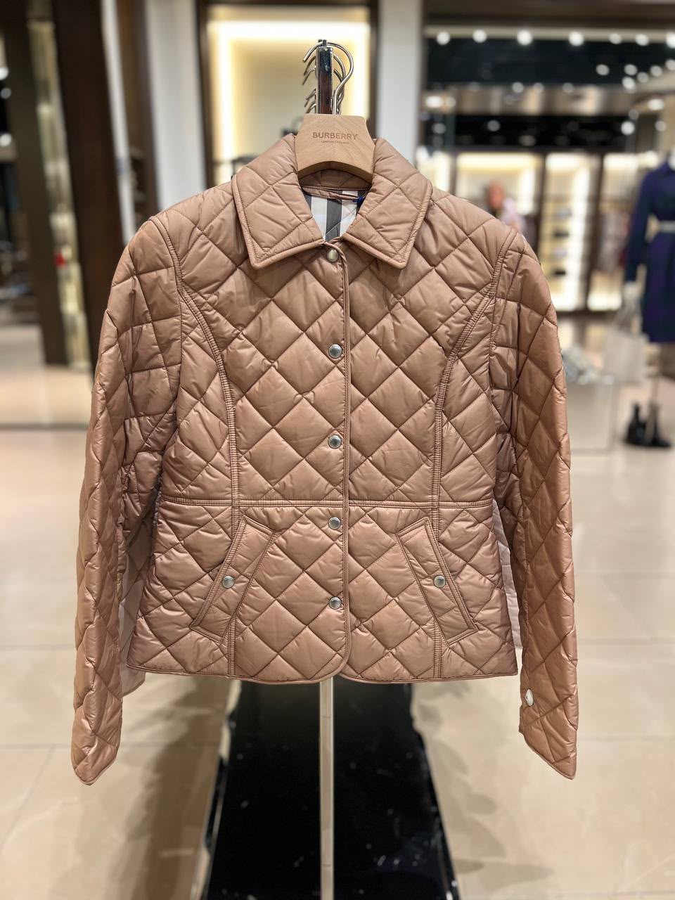 Diamond Quilted Jacket