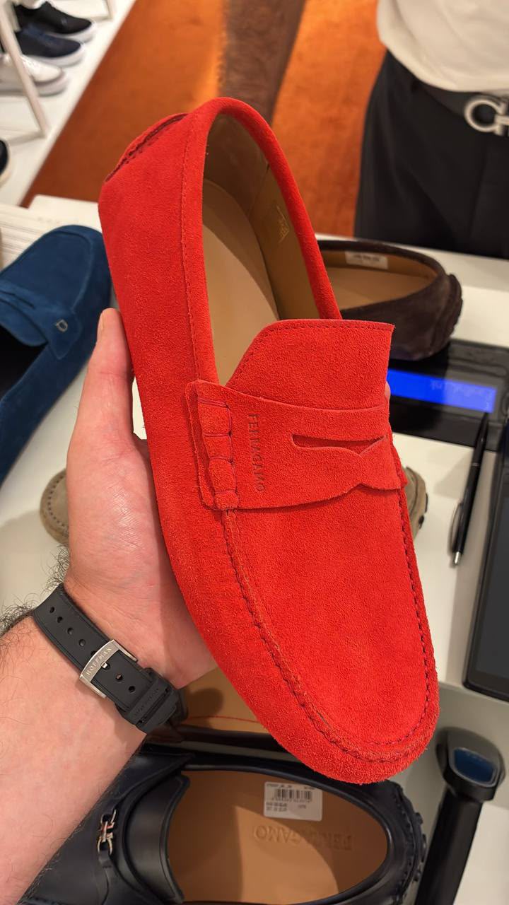 Ferragamo Suede Loafer