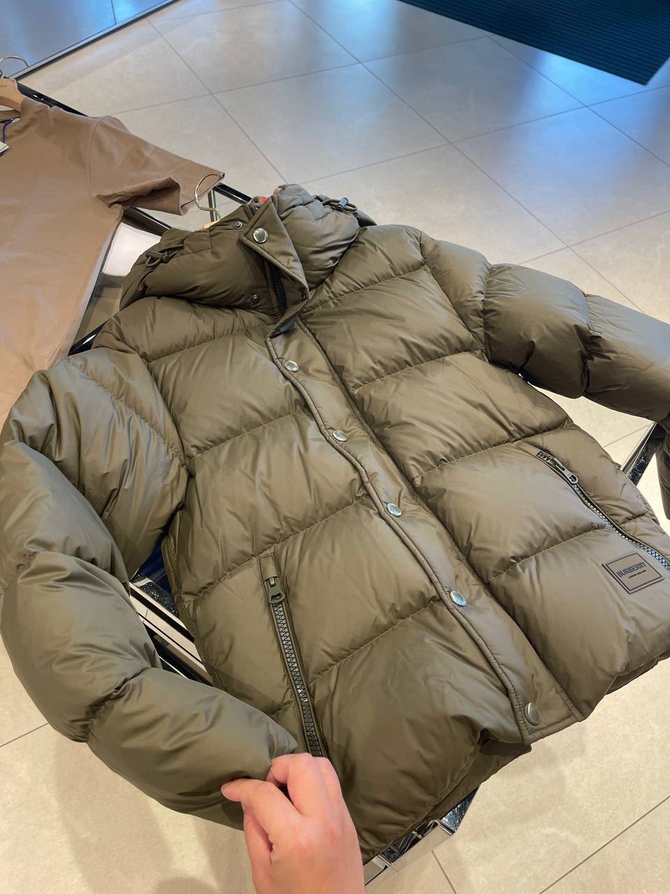 Detachable Hood Puffer Jacket