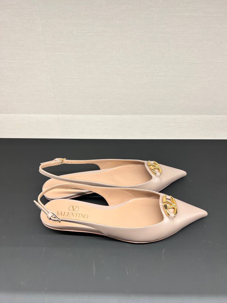 VLogo Signature Slingback Flat