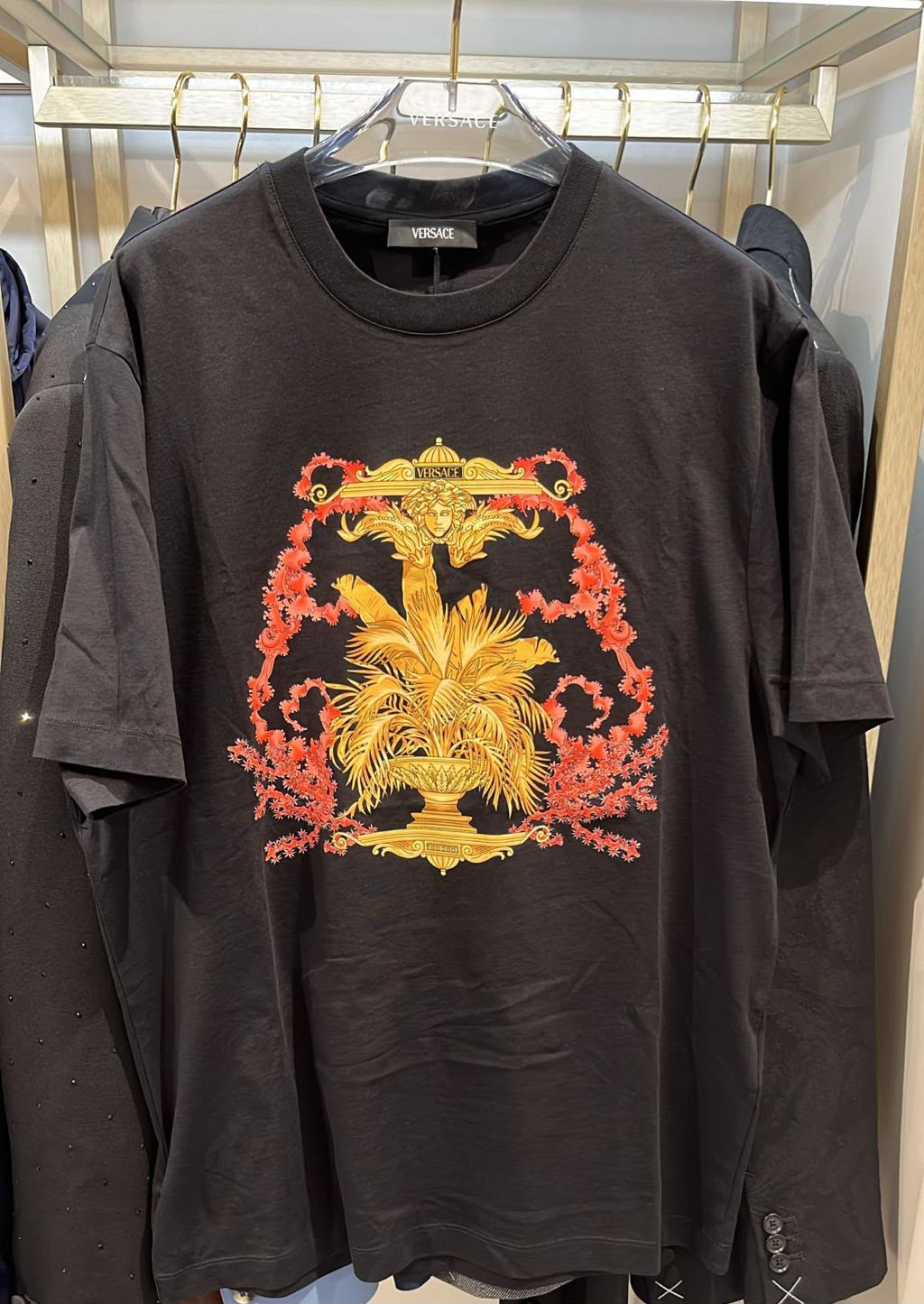Medusa Tropical Print T-Shirt