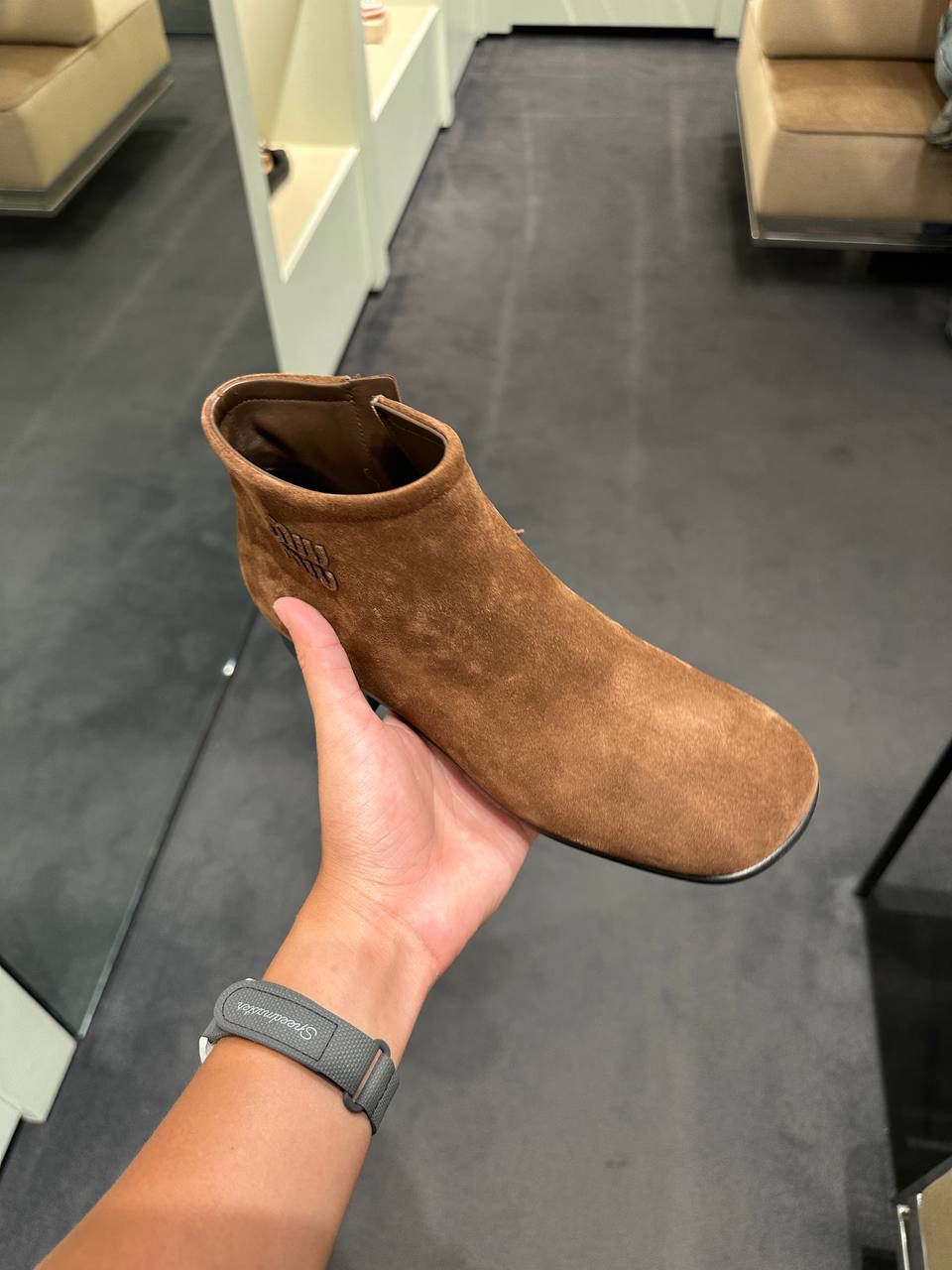Suede Ankle Boots