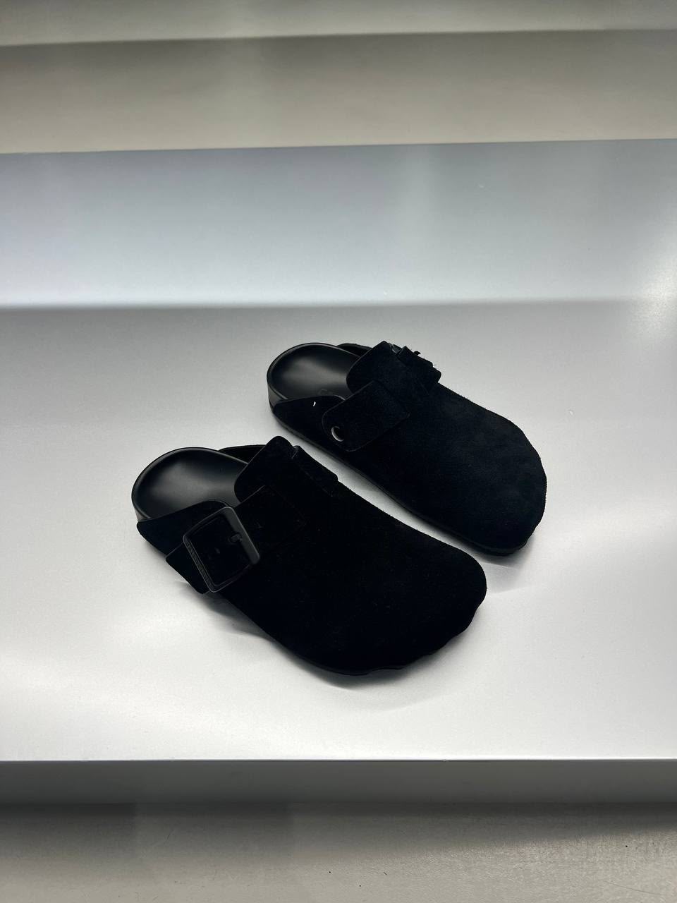 Boston Suede Clog