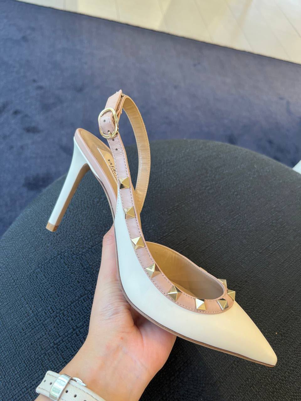 Rockstud Slingback Pump