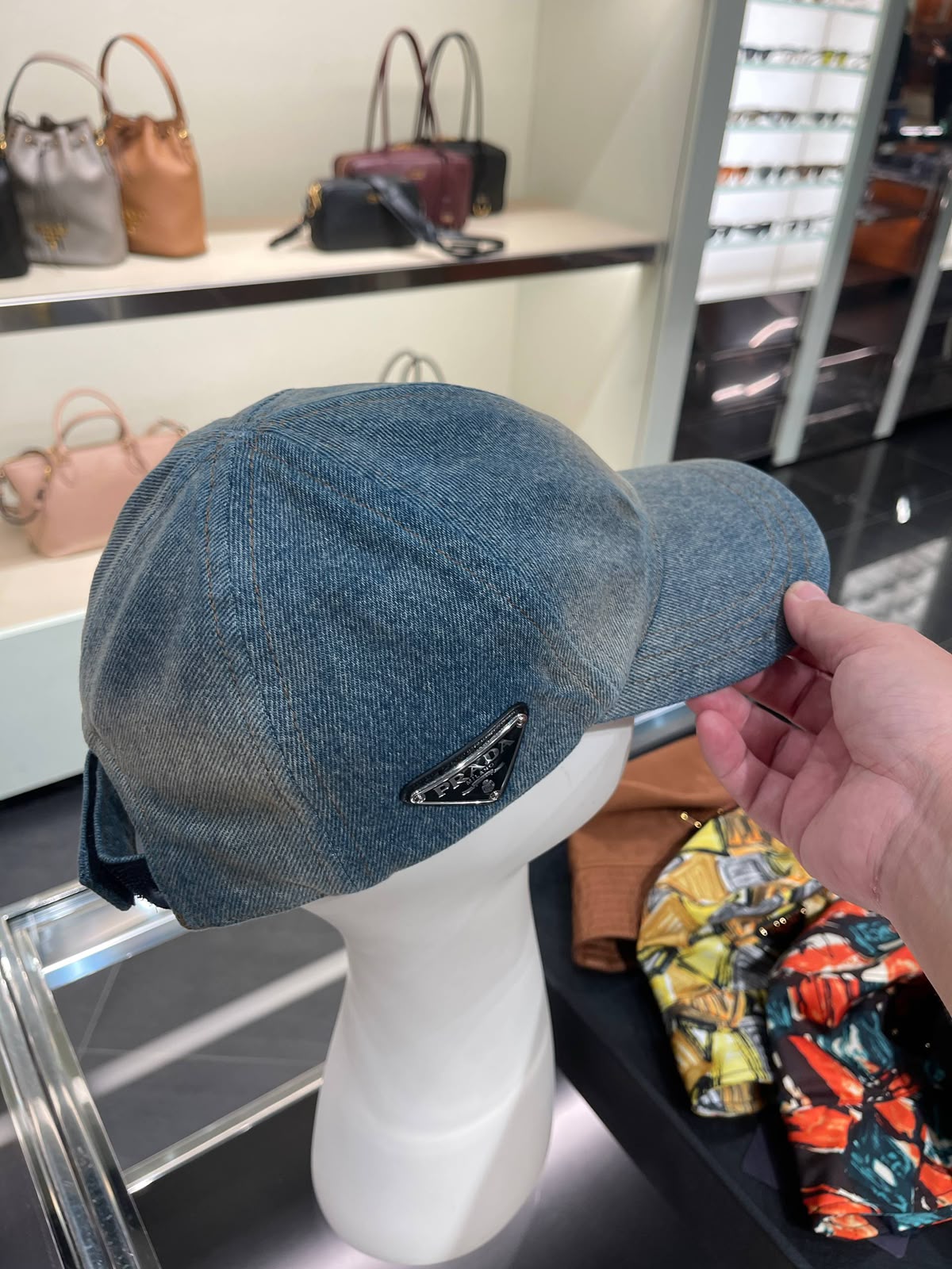 Denim Baseball Cap