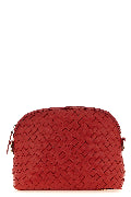 'Fellini Chunky' clutch bag with shoulder strap