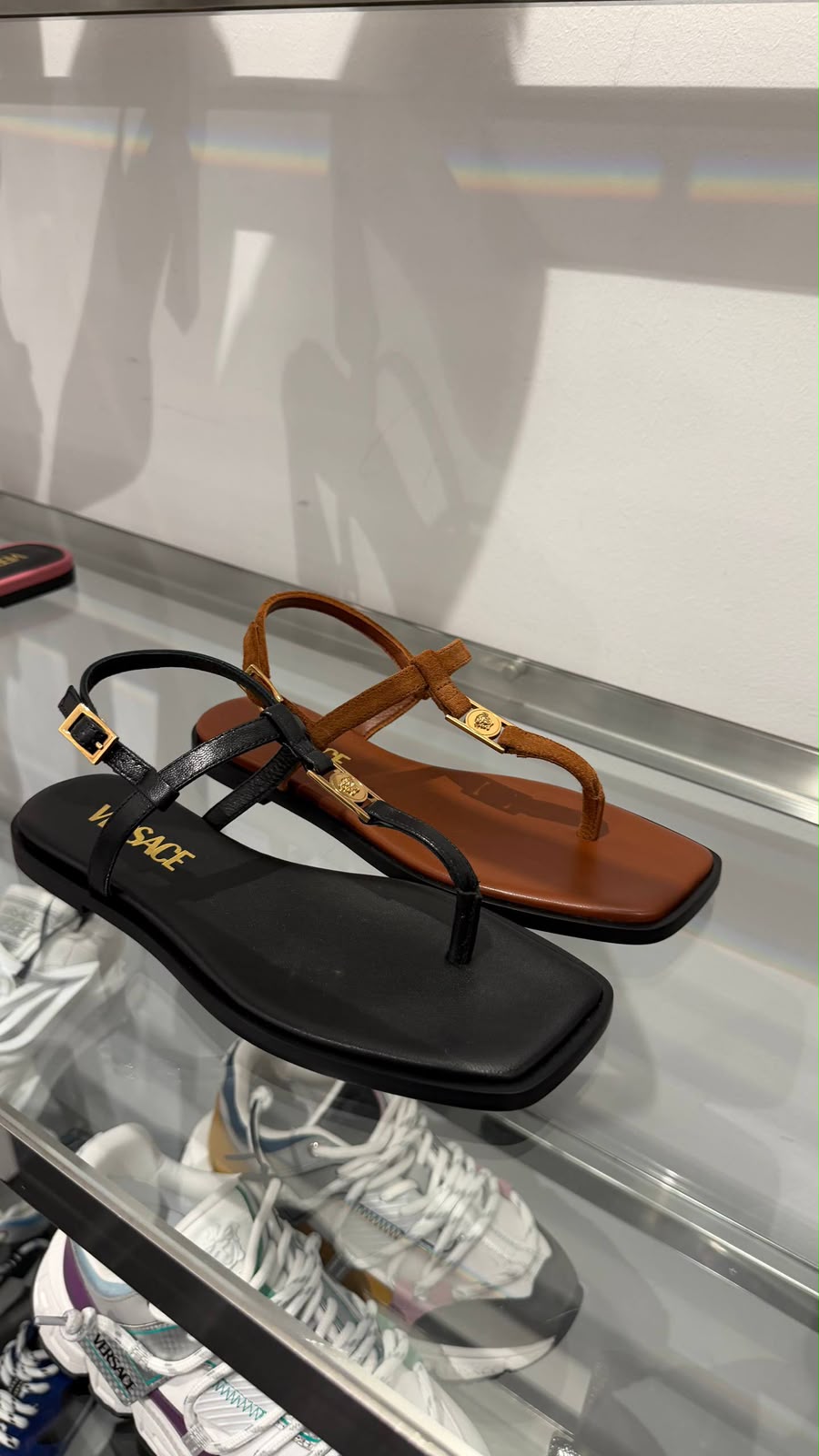 Medusa Hardware Thong Sandals