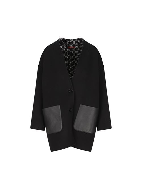 Cappotto realizzato in lana e seta
