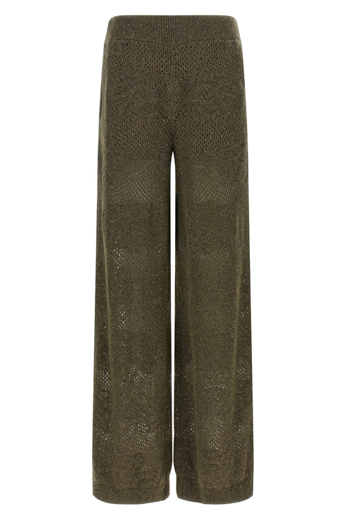 'Track Flower Lace' pants