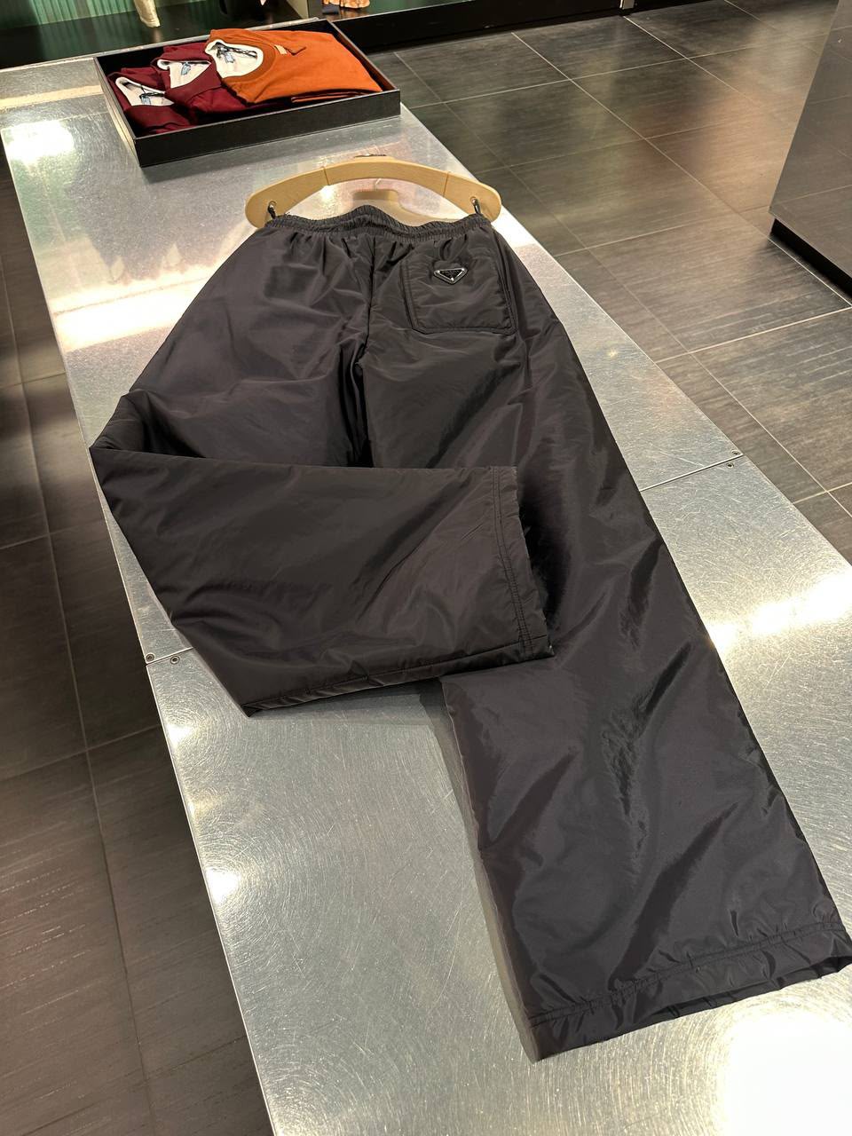 Re-Nylon track pants