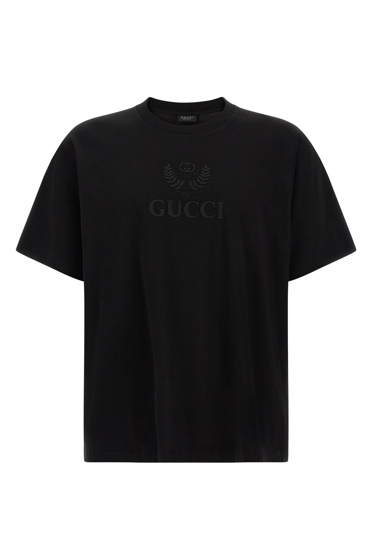 ' Incrocio GG' embroidered T-shirt