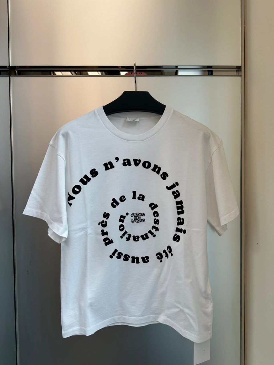 Loose T-Shirt in Cotton Jersey