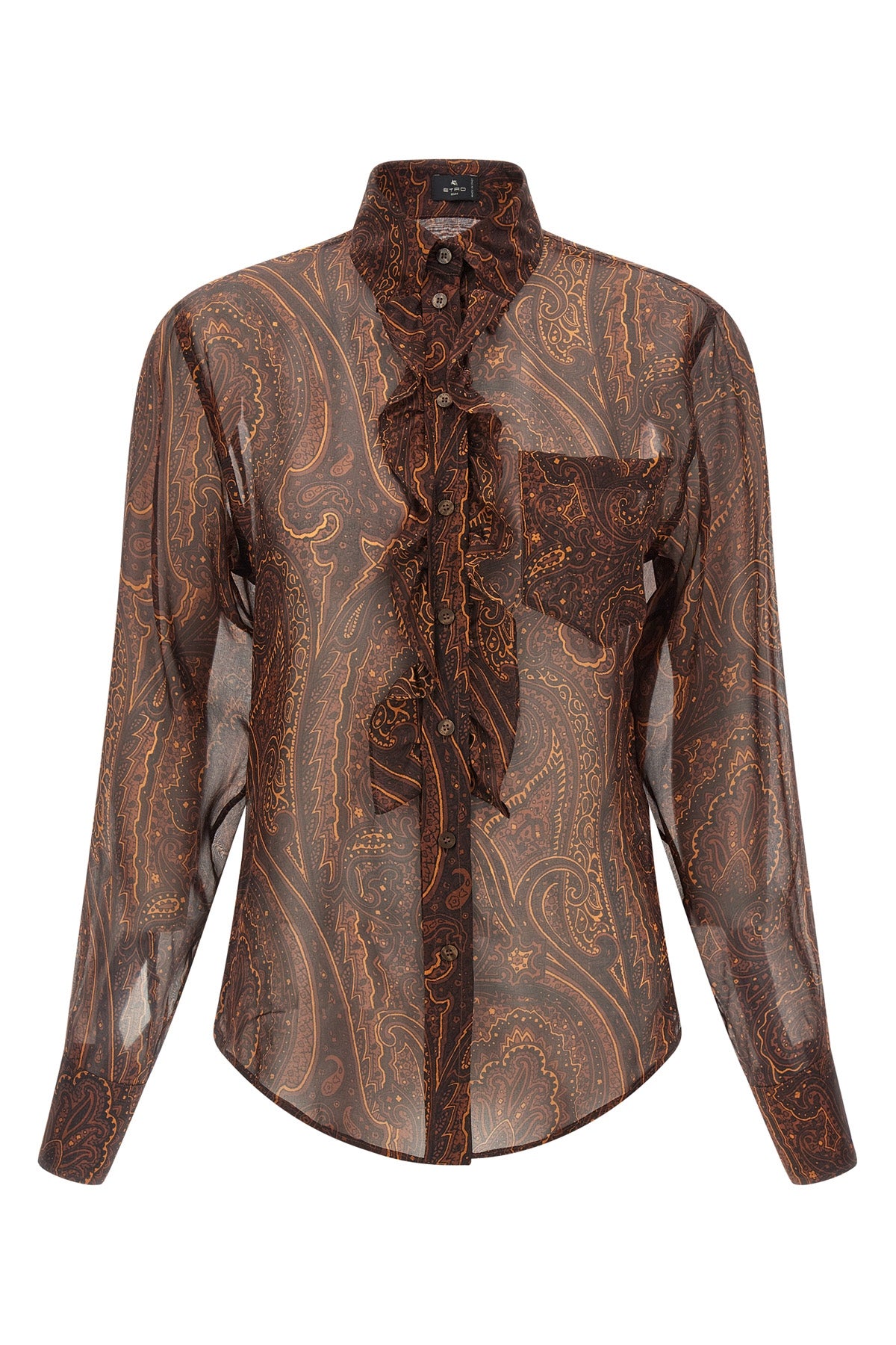 Paisley silk shirt