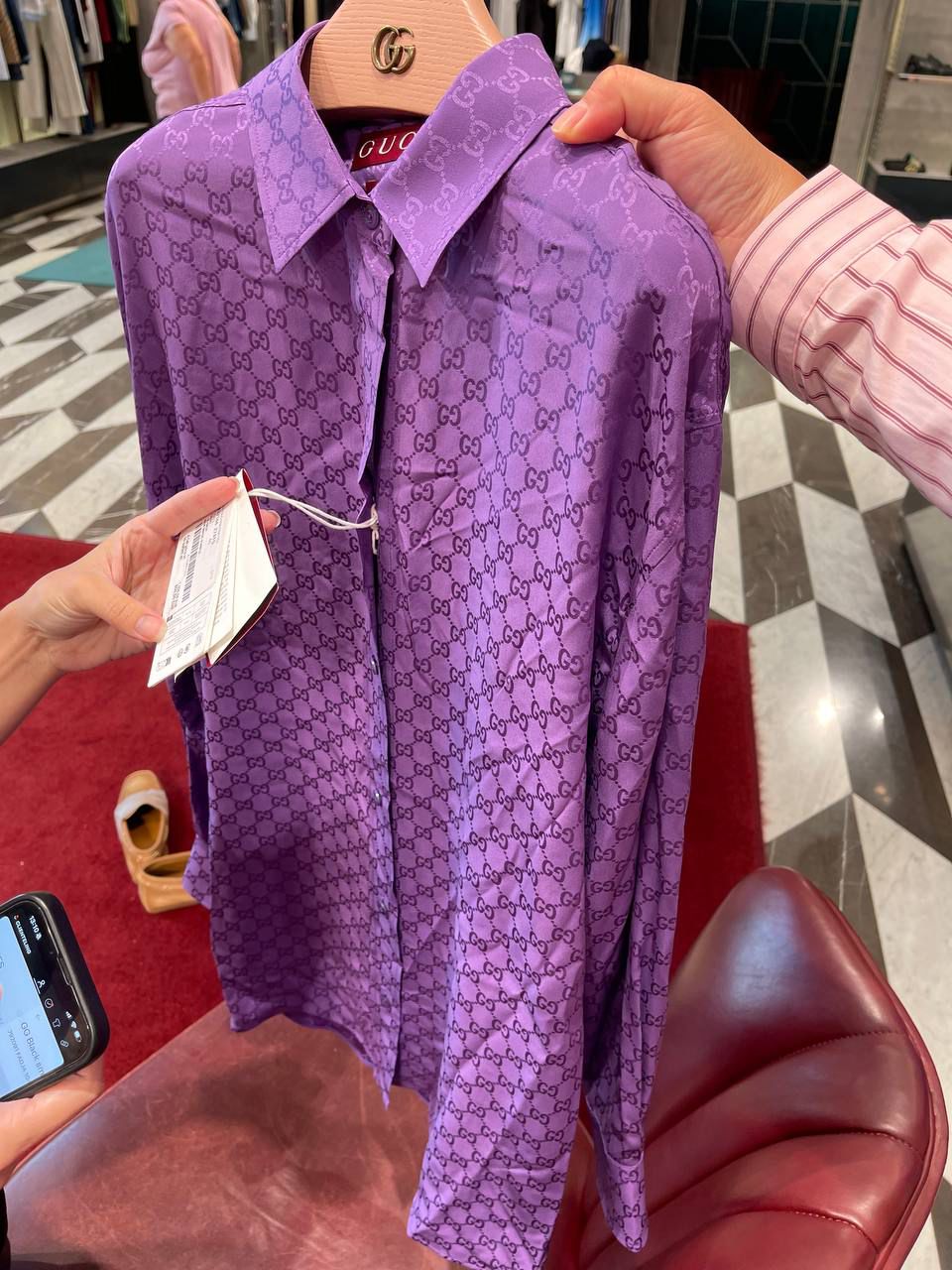 GG Silk Shirt