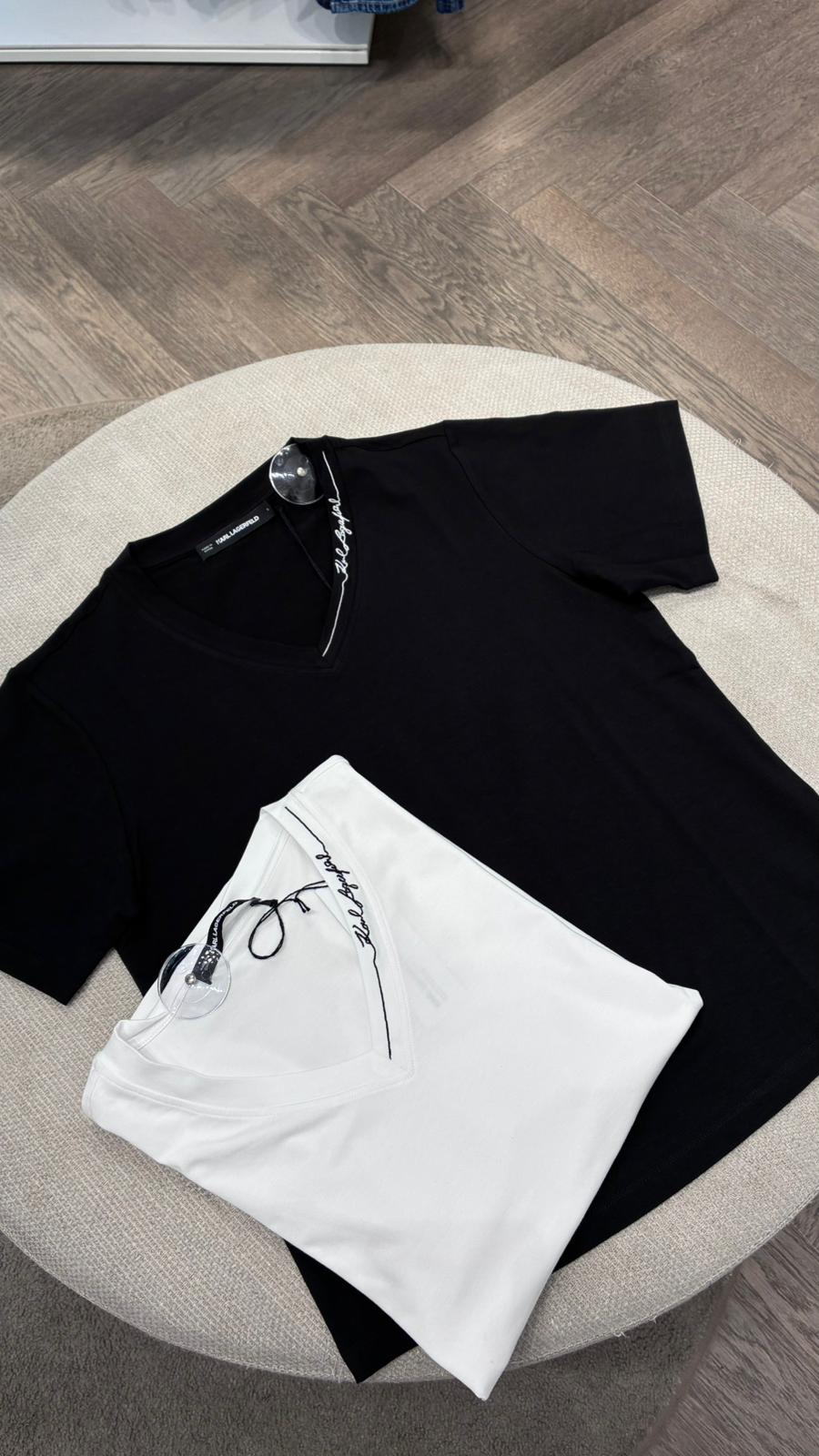 Signature V-Neck T-Shirt